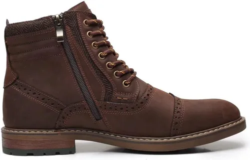 Miniatura 3 de Arkbird Mens Chelsea Boots, Stylish and Comfort Leather Chukka Ankle Boots with Zipper