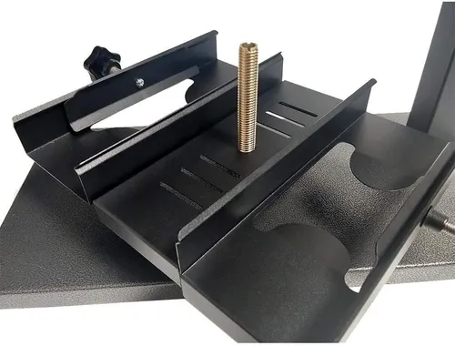 Miniatura 4 de Li Bai Raclette Máquina de fusión de queso, dispensador de nachos comercial eléctrico para 2 piezas de media rueda de queso, multifunción, máquina