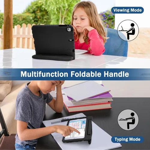 Miniatura 2 de LEFON Funda para niños a prueba de golpes para iPad mini 5/4/3/2/1, iPad mini de 4ª generación para niños, con mango convertible, peso ligero, súper