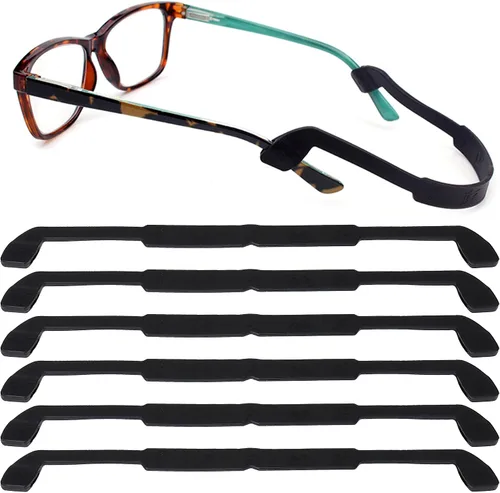 Miniatura 9 de SooGree Correas de silicona para gafas, antideslizantes, elásticas, deportivas, para niños, correas de gafas de sol para adultos