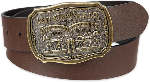 Miniatura 7 de Levi's Men's Everyday Jean Belt with Removable Plaque Buckle