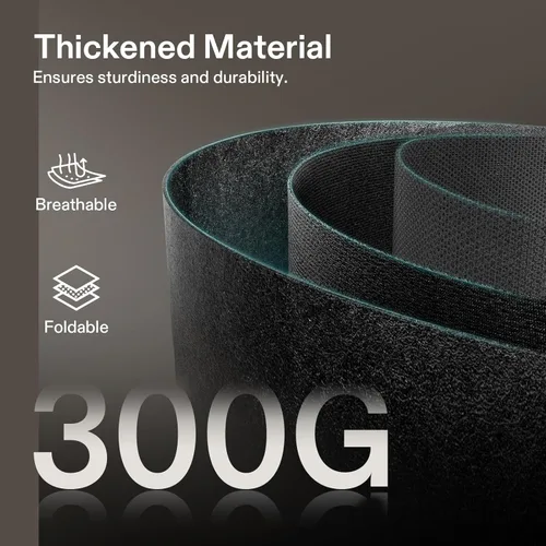 Miniatura 3 de VIVOSUN - Paquete de 5, 1 galón, bolsas para cultivar de tela no tejida gruesa resistente con asas Negro