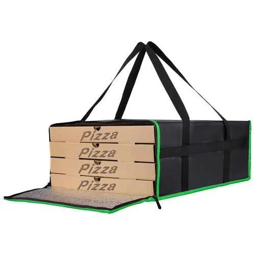 Miniatura 43 de Bodaon Paquete de 3 bolsas aisladas para entrega de alimentos para comidas calientes y frías, bolsas enfriadoras XXL, bolsa aislante para catering