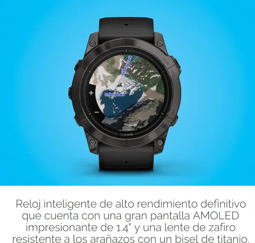 Miniatura 5 de Garmin epix Pro (Gen 2) Edición Zafiro, 51mm, Reloj Inteligente de Alto Rendimiento, Tecnología de Entrenamiento Avanzada, Linterna Integrada, Negro