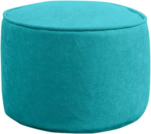 Miniatura 11 de Puf redondo otomano, extraíble y lavable, reposapiés, silla de pie para sala de estar, dormitorio, guardería, habitación de los niños, decoración