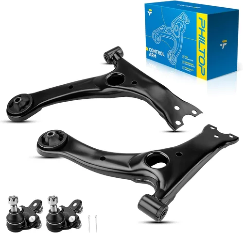 Miniatura 169 de PHILTOP Kit de suspensión delantera de 10 piezas, brazos de control inferiores con juntas de bola, eslabones de extremo de barra estabilizadora