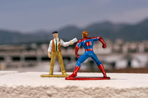 Miniatura 12 de Jada Toys Marvel Spider-Man - Juego de 18 figuras fundidas a presión de la serie 8, juguetes para niños y adultos