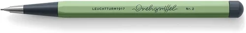 Miniatura 22 de LEUCHTTURM1917 - Lápiz mecánico Drehgriffel - Lápiz de escritura recargable con plomo de grafito HB de 0.7 mm (albaricoque)