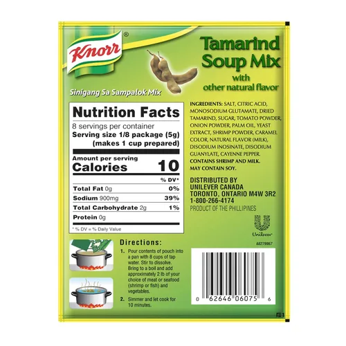 Miniatura 2 de Knorr Mezcla de Sopa de Tamarindo (Sinigang sa Sampalok Mix), 1.41oz (40g) (3)