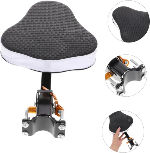 Miniatura 7 de Accesorio de asiento de bicicleta de montaña, versátil asiento de bicicleta para niños y niñas, características de seguridad de comodidad