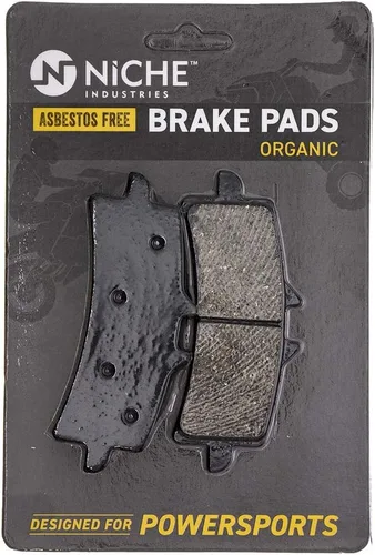 NICHE Juego de pastillas de freno para Suzuki GSXR600 GSXR750 Hayabusa Kawasaki Ninja ZX10R Ducati 1098 Front Organic