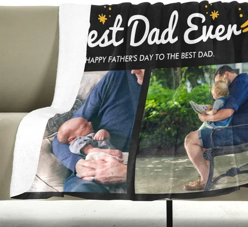 Miniatura 4 de Regalos personalizados para el día del padre, cobijas personalizadas con fotos, cobija personalizada con foto, cobijas con fotos personalizadas