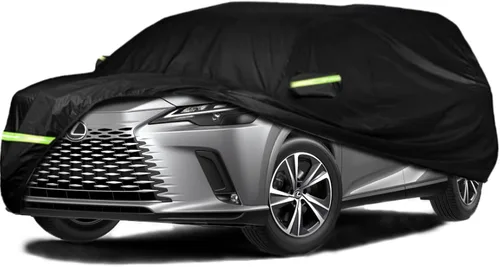 Miniatura 8 de Funda para coche compatible con Mercedes Benz ML/GLE Class 230 250 280 300 320 350 de 2006-2025, de 6 capas, 210T, resistente al viento, impermeable