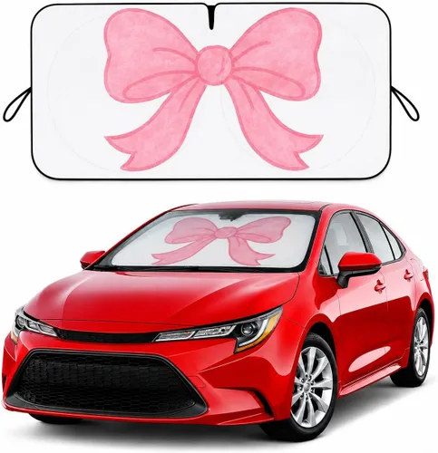 Miniatura 28 de Parasol para parabrisas de automóvil, parasol de ojos enojados rojos para parabrisas de automóvil, universal, compatible con sedán, SUV, hatchback