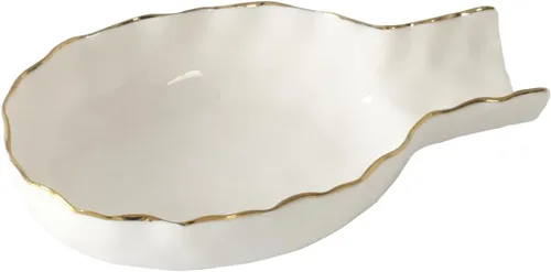 Miniatura 9 de Pampa Bay Golden Salerno - Cuchara de porcelana chapada en titanio (plata)