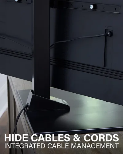 Miniatura 4 de SANUS Soporte universal para TV - Soporte de repuesto grande con base giratoria para pantallas de hasta 86" - Gira 70 grados y ajusta la altura