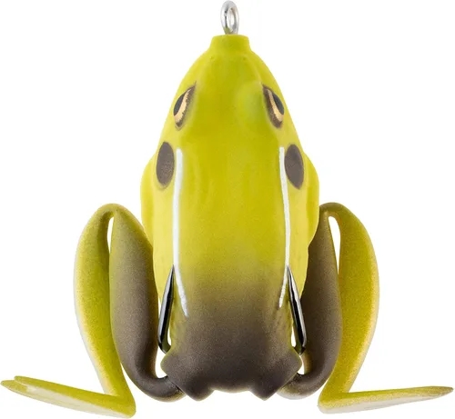 Lunkerhunt - Señuelo de Pesca Rana Lunker | Señuelo de Rana Topwater Realista Galardonado para Pesca de Lubina, Trucha y Lucio | Carnada para Peces