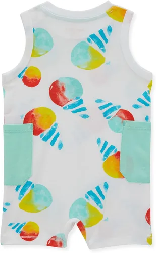 Miniatura 2 de Burt's Bees Baby Baby Boys' Sleeveless Romper Jumpsuit - Double Pockets