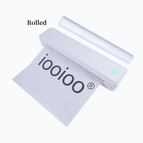 Miniatura 3 de 8 rollos (aproximadamente 200 páginas), A4, sin BPS, papel para impresora térmica, sin BPA. Para aixiqee, IOOIOO, GUTHERREN, minzhi, Peripage