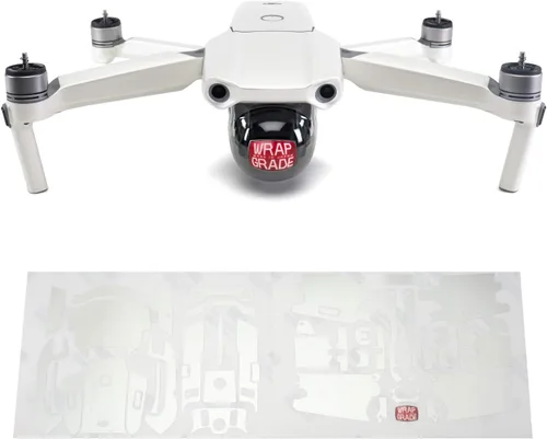 Miniatura 3 de Wrapgrade Unidad Principal Skin Compatible con DJI Mavic Air 2 (Titanio)