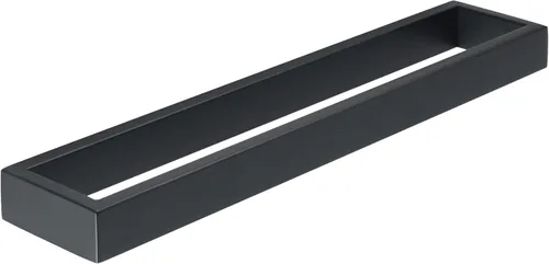 Miniatura 12 de Sayayo Barra de Toalla Mate Negra para Baño, Anillo de Toalla de Mano de 10 Pulgadas, Soporte de Toalla de Montaje en Pared Cuadrado, Acero Negro