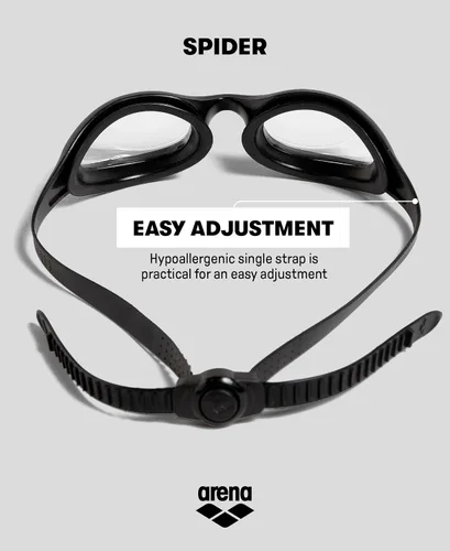 Miniatura 7 de ARENA Gafas de natación unisex para adultos, para principiantes, hombres y mujeres, para fitness, natación, antiniebla, sin espejo, sin sello