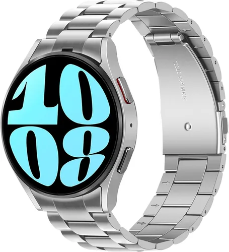 Miniatura 14 de Anlinser - Correas sin huecos compatibles con Samsung Galaxy Watch 7/6/5/4/FE Band 44mm 40mm/Watch 6 Classic Band 47mm 43mm/Watch 5 Pro 45mm/Watch 4