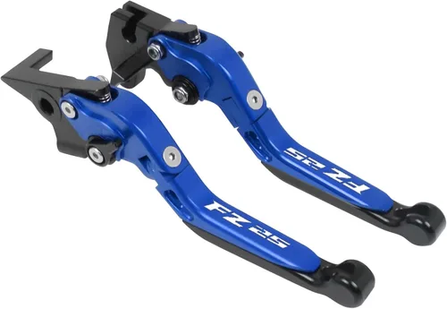 Miniatura 13 de DOUKI Para Yamaha FZ25 FZ 25 FZ-25 2017-2023 Empuñaduras de motocicleta Manillar CNC Aluminio Ajustable Palancas de embrague de freno Palanca