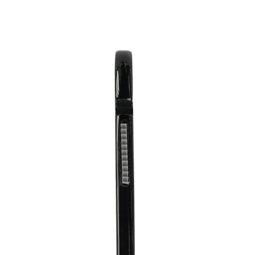 Miniatura 4 de NAHANCO 20417WB, Percha de madera premium de 17 pulgadas, negro de alto brillo - 100/CTN