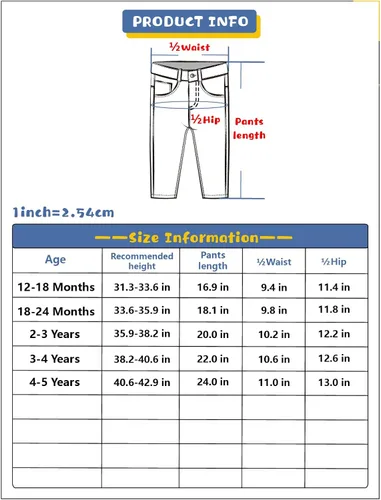 Miniatura 6 de KIDSCOOL SPACE Pantalones de mezclilla rasgados con banda elástica para niños pequeños