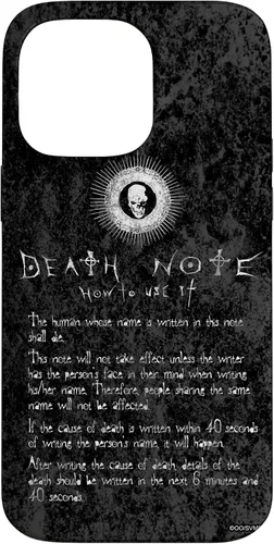 Miniatura 21 de Funda para iPhone 12/12 Pro Death Note Cómo usarlo