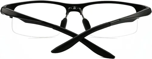 Miniatura 3 de COTIA Gafas de lectura bifocales para hombre, gafas deportivas, lentes fotocrómicas, lentes de transición de medio marco, lentes de presbicia