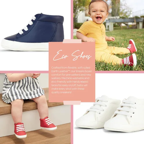 Miniatura 5 de JuJuBe - Zapatos de bebé de silicona para bebés cuero vegano Eco Steps Sneaks