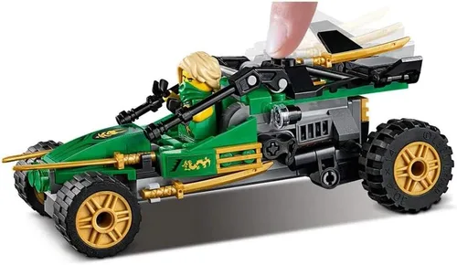 Miniatura 2 de LEGO NINJAGO Legacy Jungle Raider 71700 Kit de Construcción de Buggy de Juguete (127 Piezas)
