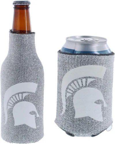 Miniatura 77 de College Team Color Logo Can & Bottle Holder Insulator Beverage Cooler Set