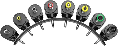 Miniatura 6 de SoulBay Fuente de alimentación universal AC a DC 3V 4.5V 5V 6V 7.5V 9V 12V Adaptador de corriente multivoltaje con 8 enchufes para centro negativo