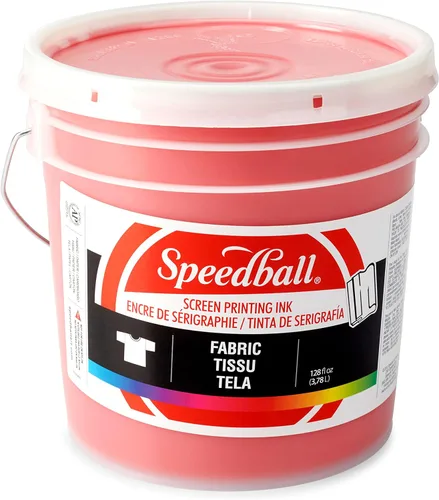Miniatura 16 de Speedball Tinta de impresión de pantalla de tela, 8 onzas, color negro para impresión de camisetas y serigrafía