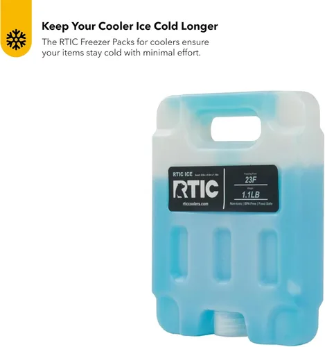 Miniatura 2 de RTIC Paquetes de hielo reutilizables y refrigerables para pecho de hielo Paquetes de hielo fríos para pecho de hielo de larga duración resistentes a