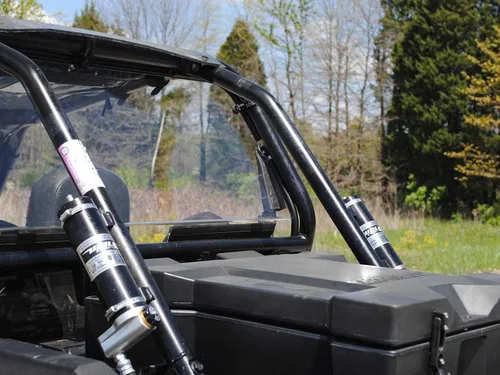 Miniatura 3 de SuperATV - Parabrisas trasero para Polaris RZR XP 1000 (2014-2023) Fabricado en EE. UU. Hecho de policarbonato de 1/4" - 250 veces más fuerte