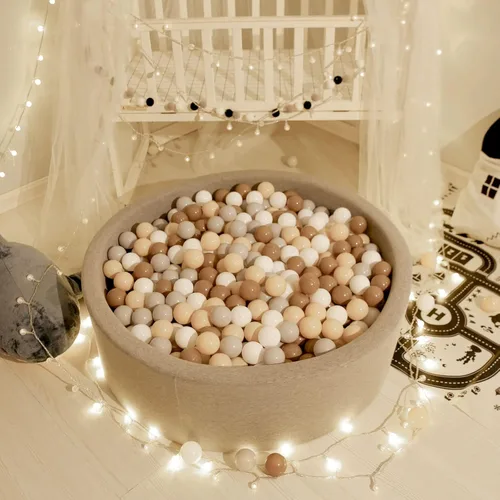 Miniatura 8 de GOGOSO Pelotas para Piscina de Pelotas para Niños Pequeños, 100pcs Pelotas de Gateo de 2.15 pulgadas Sin BPA A Prueba de Aplastamiento Pelotas