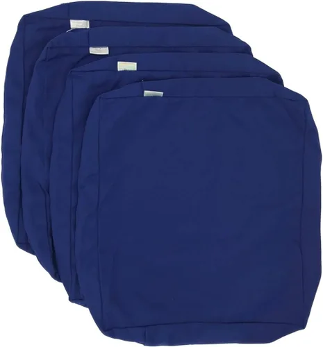Miniatura 13 de CozyLounge Funda de cojín para silla de patio para interiores y exteriores, repelente al agua, alta resistencia a los rayos UV