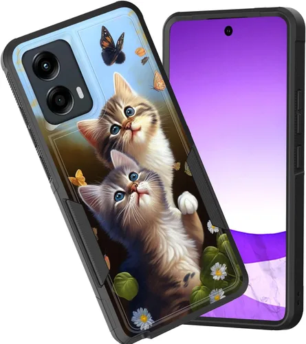 Miniatura 185 de Funda protectora para Motorola Moto G Stylus 5G 2025/Moto G Stylus 5G 2026, funda protectora híbrida de doble capa resistente a prueba de golpes