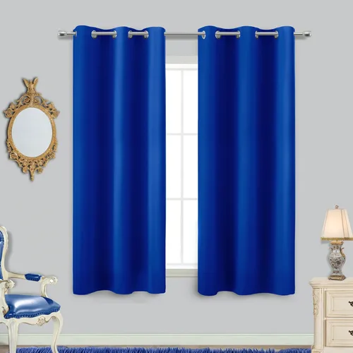 Miniatura 107 de Cortinas opacas de 72 pulgadas extra anchas para dormitorio, puerta corrediza de vidrio y patio, 2 paneles con ojales para oscurecer ventana grande