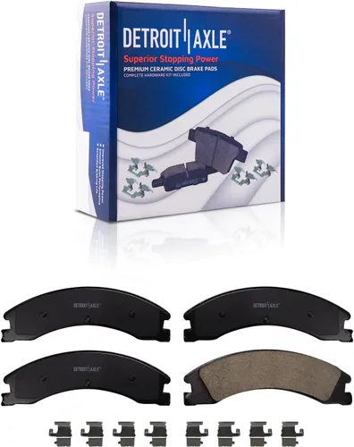 Miniatura 38 de Detroit Axle - Kit de freno delantero para Nissan Sentra 2020-2024 de 11.02 pulgadas, rotores de freno de disco perforados y ranurados, pastillas