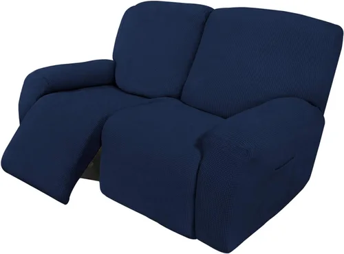 Miniatura 71 de Easy-Going - Funda elástica para sofá reclinable y sofá cama, 6 piezas, protector de muebles, suave, parte inferior elástica, tela jacquard