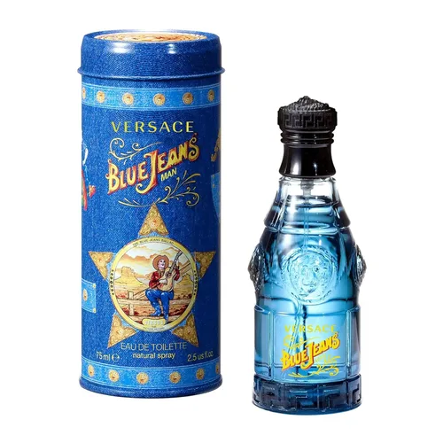 Miniatura 2 de Versace Blue Jeans - Eau de Toilette en espray para hombre, 2.5 onzas