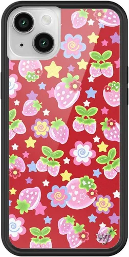 Miniatura 29 de Fundas Wildflower - Compatibles con Apple iPhone 14 Plus Parachoques protector negro, certificado de prueba de caída de 4 pies, propiedad