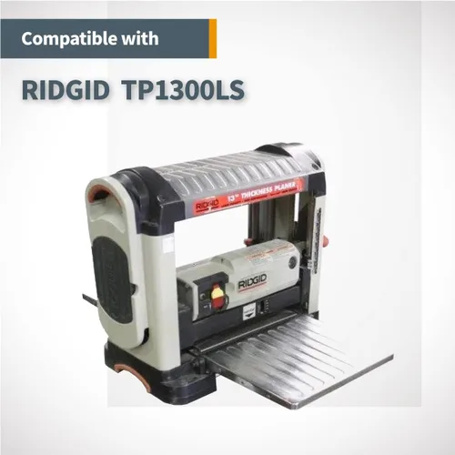 Miniatura 6 de POWERTEC Cuchillas cepilladoras de 13 pulgadas para cepilladora RIDGID R4330, TP1300LS, repuesto para cuchillos cepilladores AC20502, juego de 3