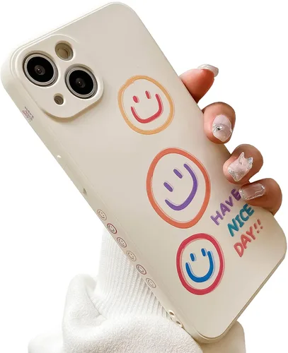 Miniatura 44 de Bonita funda para teléfono compatible con iPhone 13 Pro Max, fundas de silicona líquida, diseño femenino de caricaturas, goma de gel suave de negro