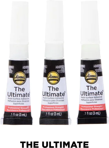 Miniatura 2 de Aleene's Adhesivo para múltiples superficies, pegamento de fuerza profesional, fuerte adherencia, secado rápido, resistente a los rayos UV y al